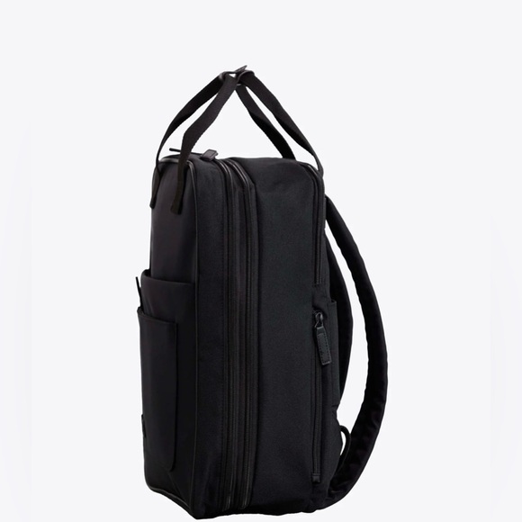 Beis The Expandable Backpack in Black - Picture 6 of 7